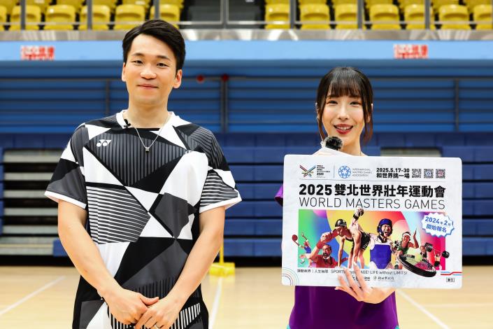 從啟蒙教練回歸參賽選手！「李洋爸」李峻淯出賽世壯運羽球賽，李洋陪練備戰並將到場應援