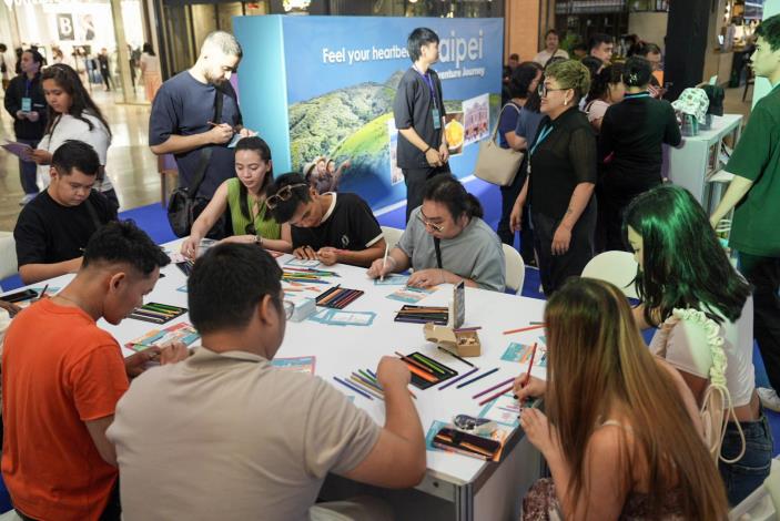 菲律賓推廣活動吸引許多當地民眾熱烈參與