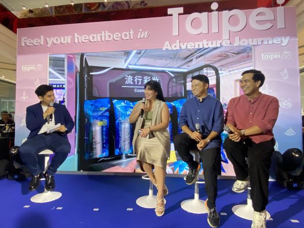 菲律賓網紅The Poor Traveler及Krisell Lumagui分享愉快的臺北旅遊經驗