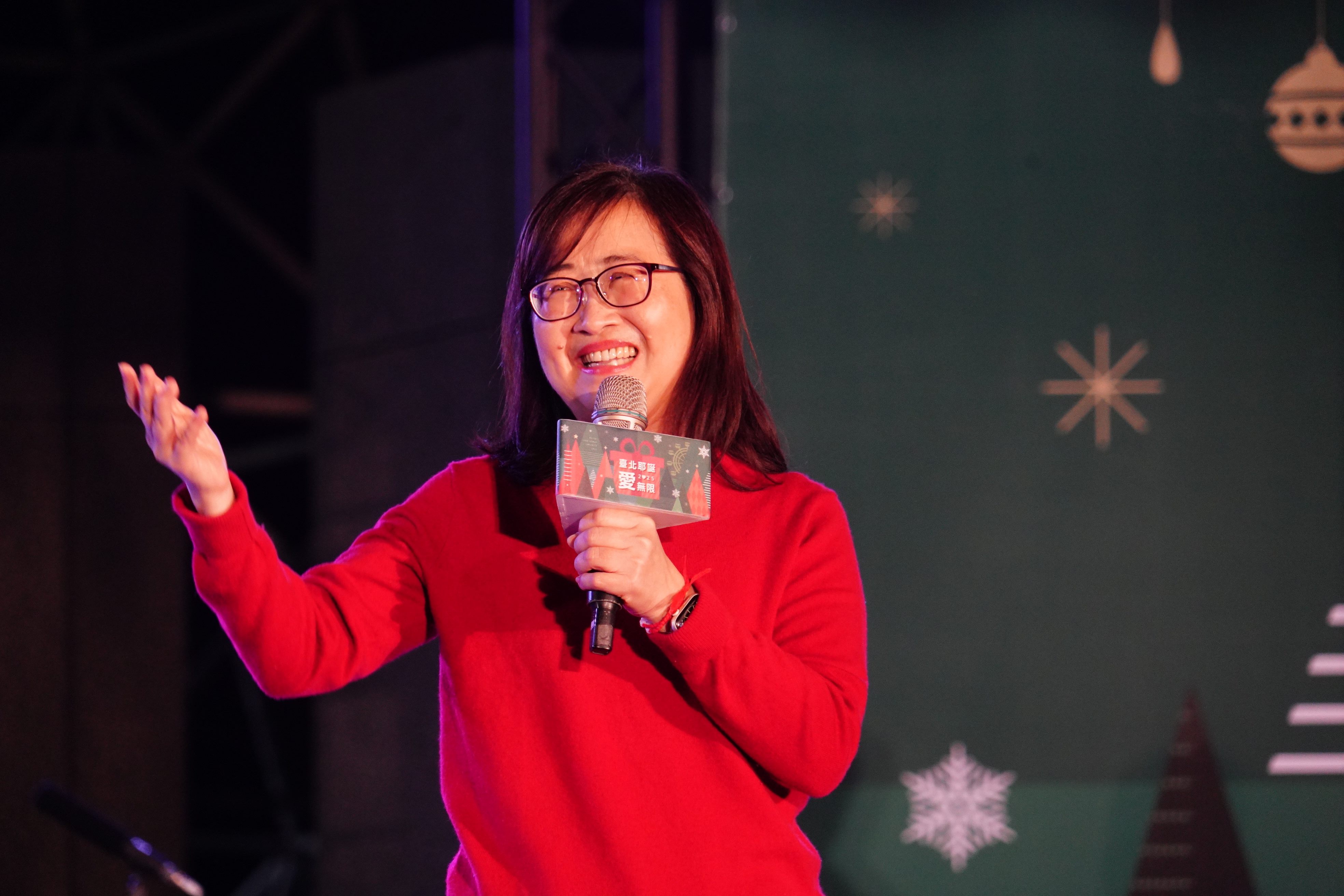 臺北市副市長林奕華至現場與民眾共襄盛舉。