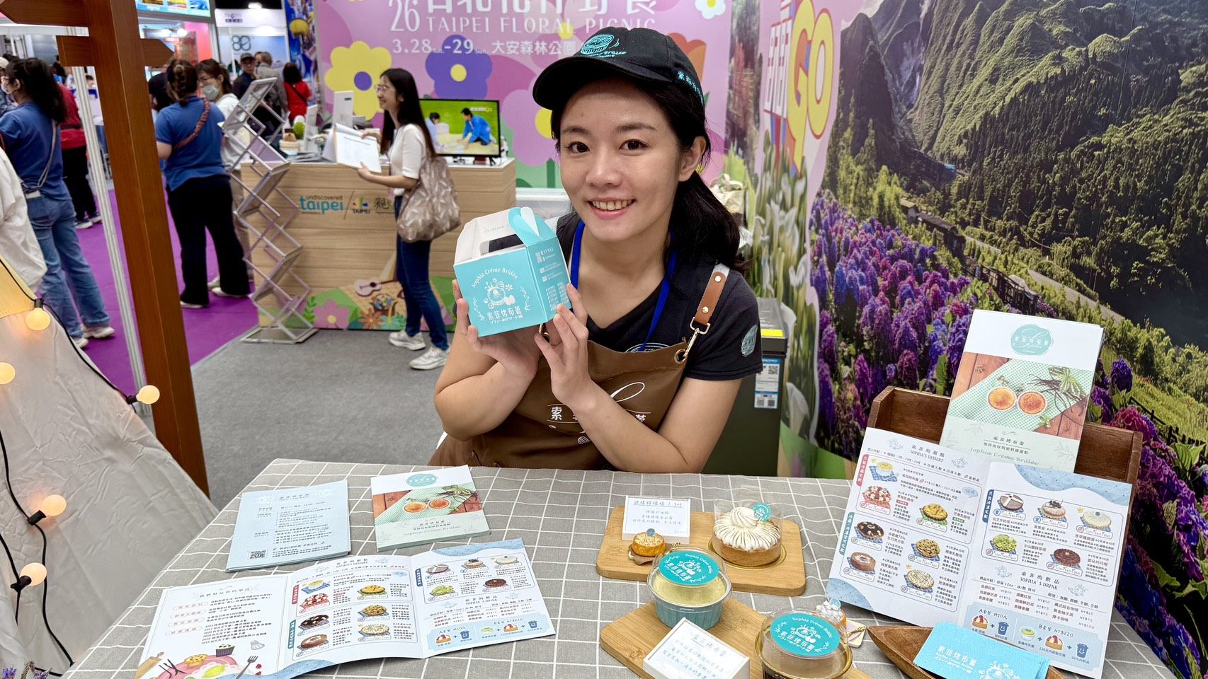 人氣甜點店家「索菲烤布蕾」帶來經典熱銷商品