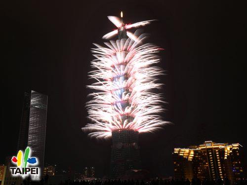 2018 New Year's Eve 101 firework...