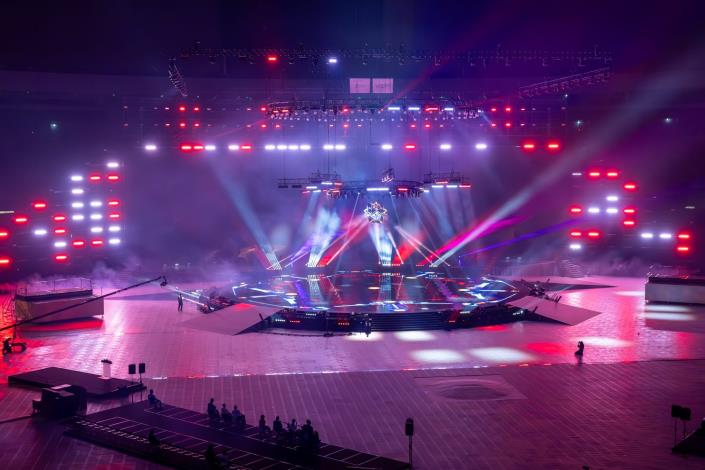 文化節目三-種子聖火-燈光秀表演