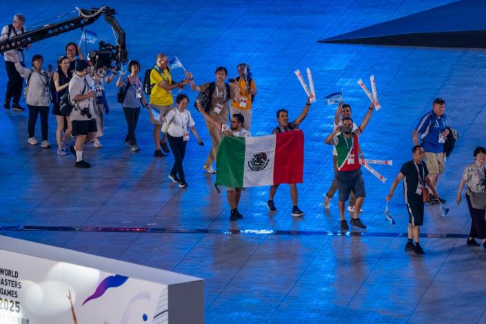 雙北世壯運開幕典禮墨西哥運動選手進場