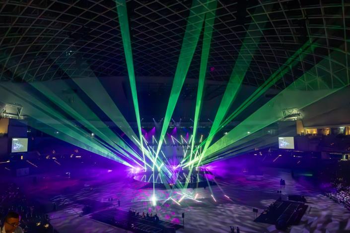 文化節目三-種子聖火-燈光秀表演04