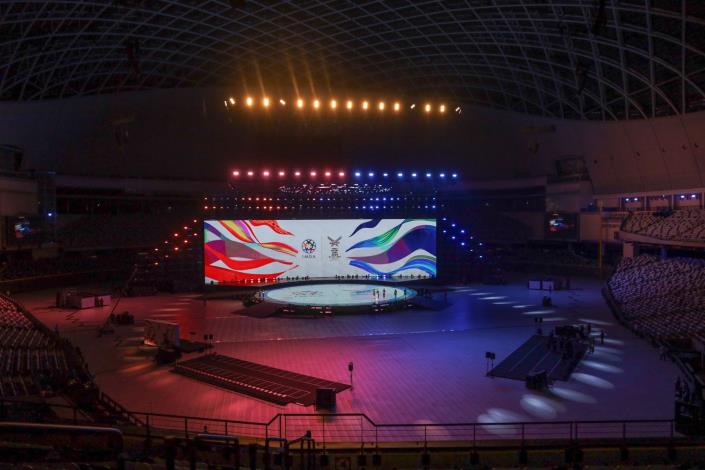 2025年雙北世壯運開幕典禮舞台01