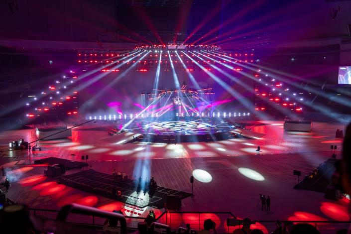 文化節目三-種子聖火-燈光秀表演02