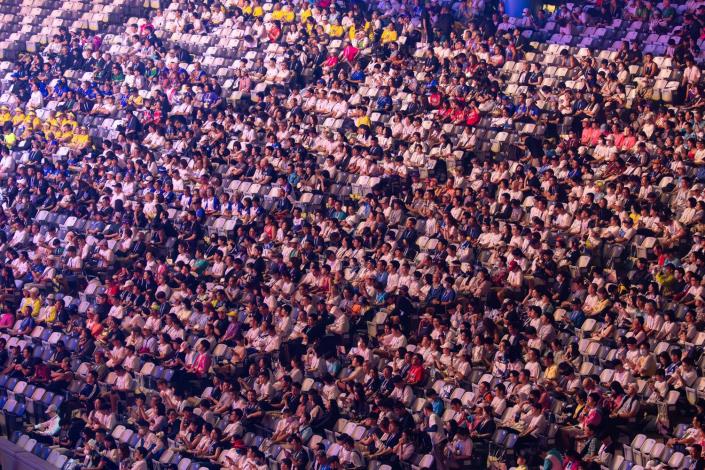 來自全球的貴賓與民眾齊聚一堂，共同見證2025年雙北世界壯年運動會開幕典禮盛況04