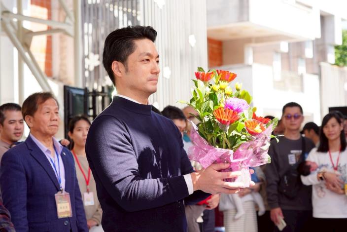 蔣萬安出席2026臺北客家春慶新丁新枝祈福活動3