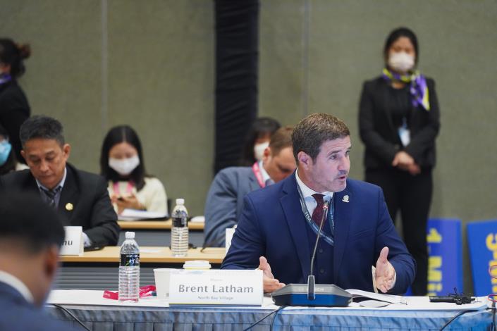 美國佛羅里達州北灣村市長Brent Latham