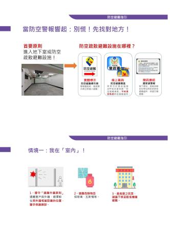 防空避難指引-情境A