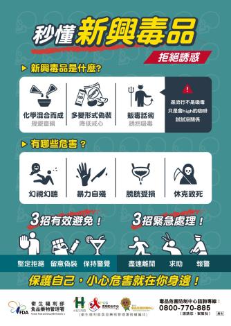 秒懂新興毒品拒絕誘惑