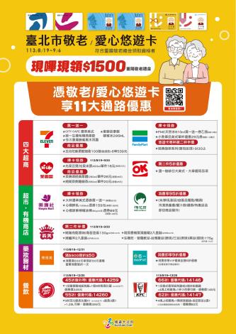 敬老卡_11大通路優惠_A3海報 (1)