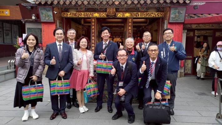 東北町參訪霞海城隍廟及迪化街