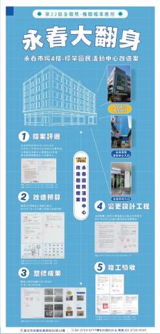 永春大翻身-永春市場4樓-標竿區民活動中心改造案