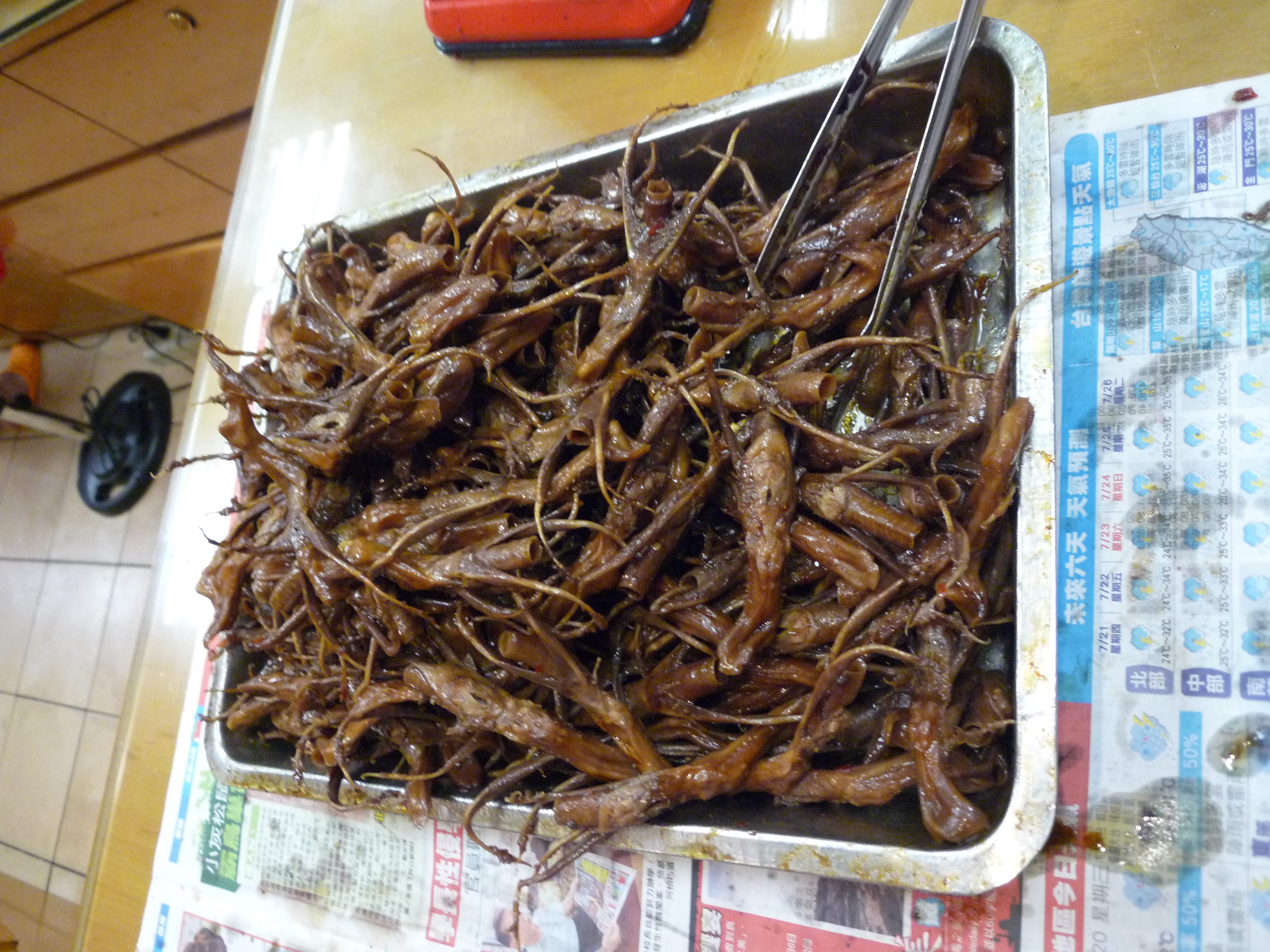 上海老天祿店家一隅