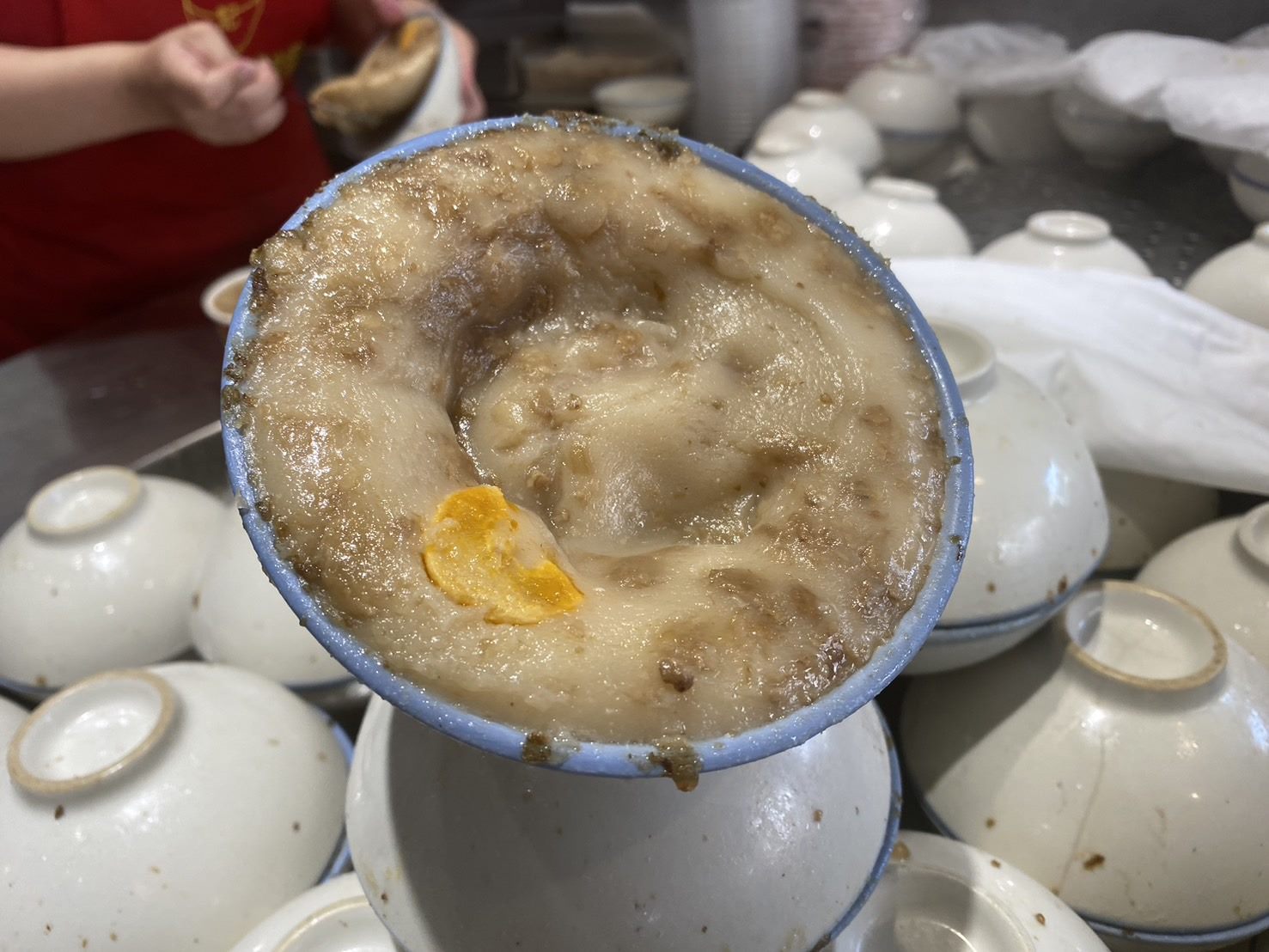 小南鄭記台南碗粿店家一隅