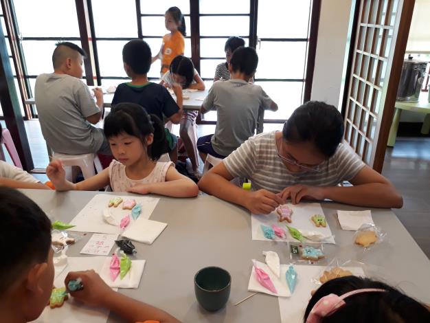 夏令營手做糖霜餅乾