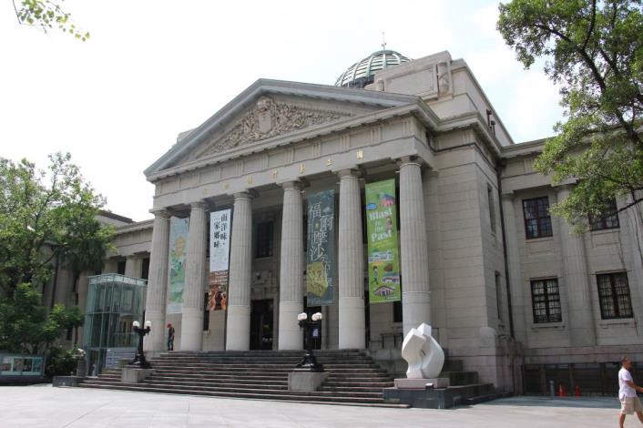 圖3.希臘多利亞式風格的台灣博物館國立台灣博物館