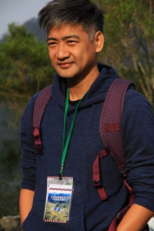 圖2.余家斌教授赴南投信義地利村擔任生態旅遊示範操作顧問。