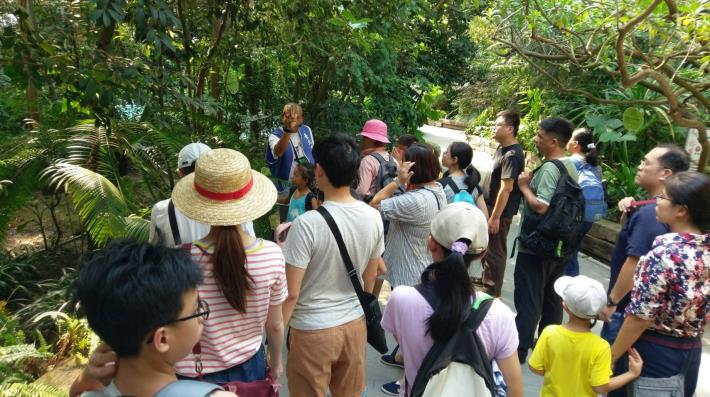 圖8.臺北典藏植物園開辦相關主題活動。