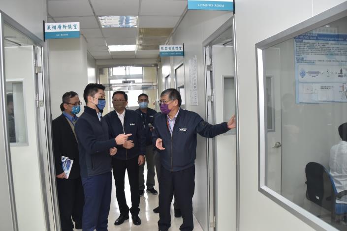 Mayor Chiang inspects the Taipei Water Department (5)