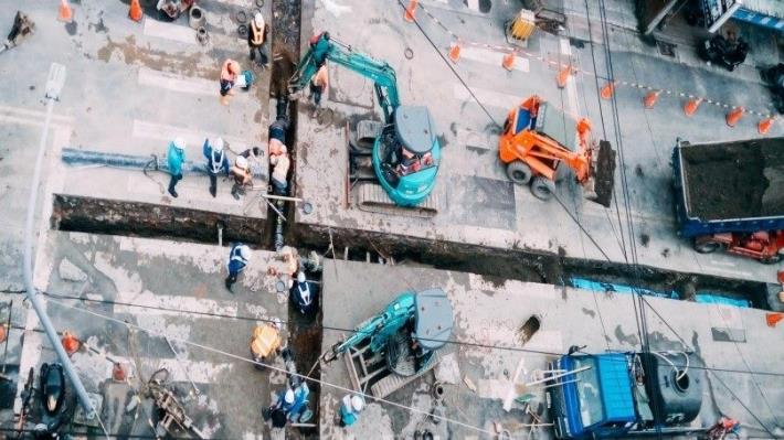 Pipeline Replacement - Pipeline Improvement Project at the Intersection of Section 3, Bade Road and Guangfu South Road in Songshan District