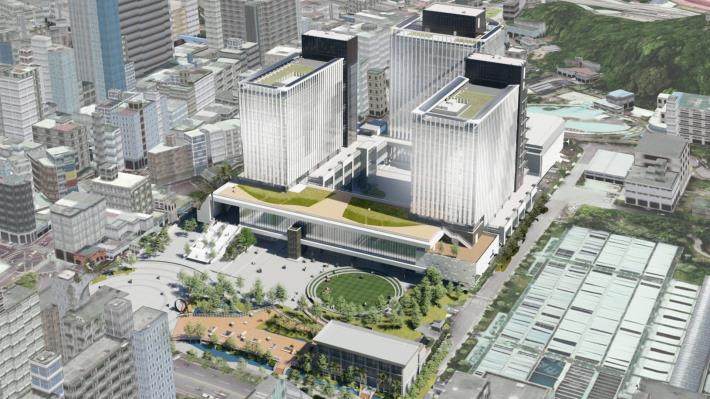 Completion Rendering – Gongguan Building Complex