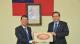 Taipei Water Department and HueWACO exchange commemorative gifts (1)