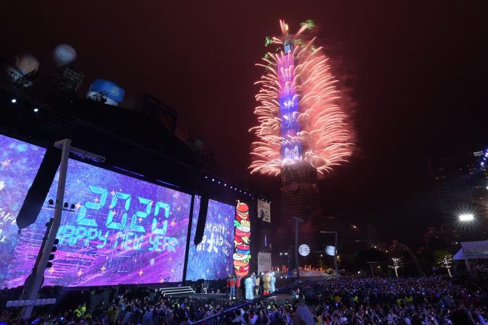 2020 New Year's Eve Party Fireworks 11