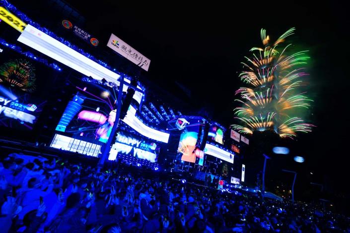 2021 New Year's Eve Party Fireworks 22