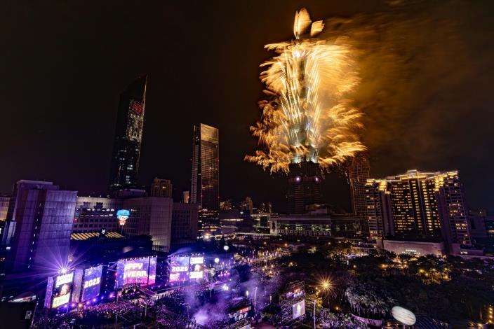 2025 Taipei’s HIGH New Year City 101 Fireworks_14
