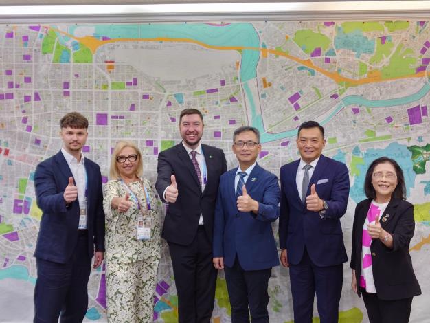 張溫德副市長接見立陶宛維爾紐斯市副市長米塔拉（Vytautas Mitalas）一行
