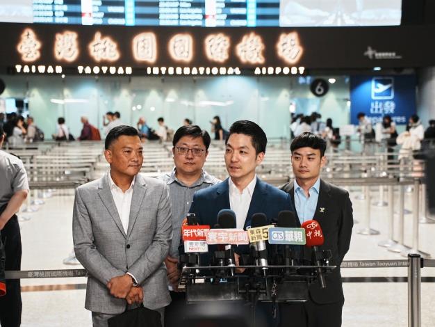 蔣市長率團出訪法國巴黎