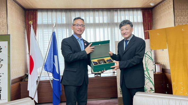 臺北市張溫德副市長訪問日本靜岡市