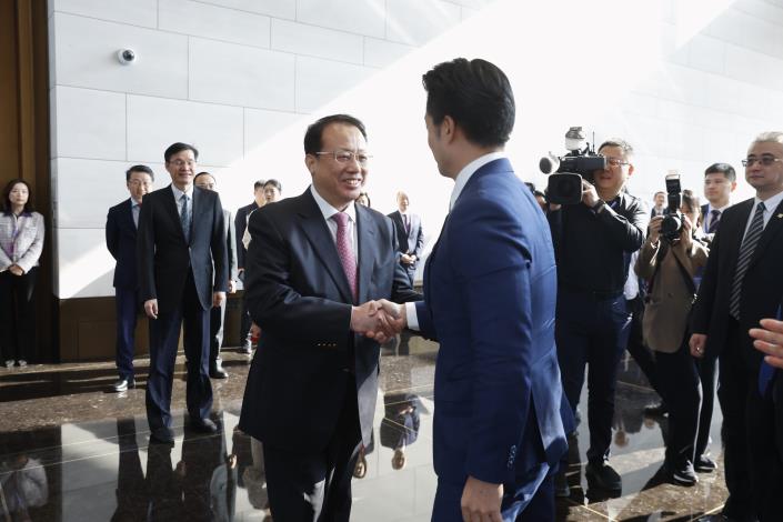 上海市政府會見行程照片(第3張)