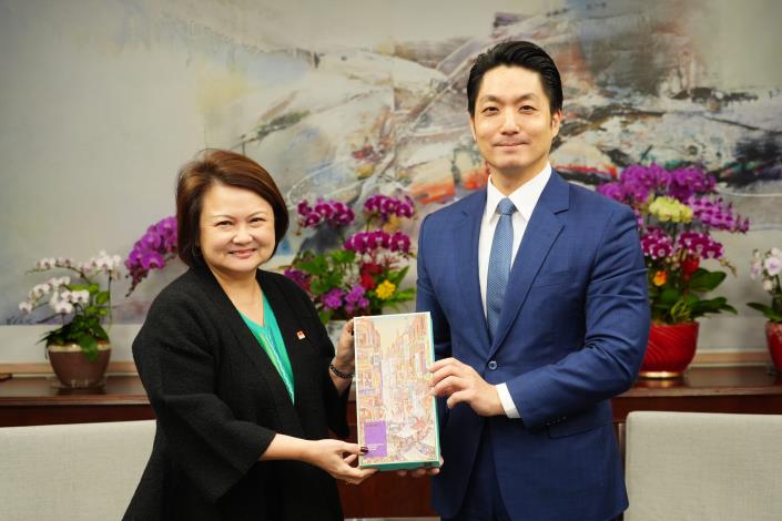 1150209-市長接新加坡駐台北商務辦事處符秀麗代表(第3張)