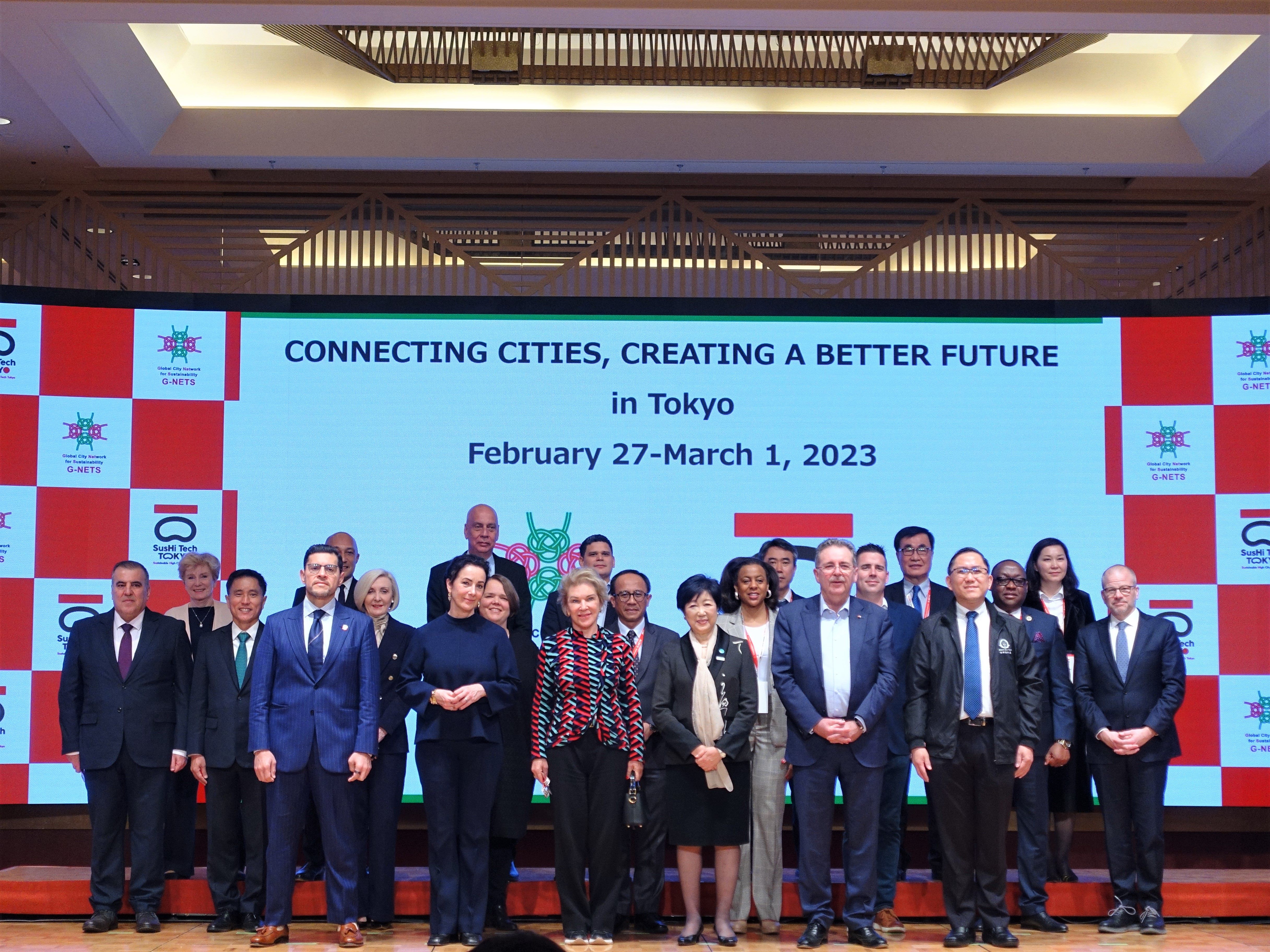  Deputy Mayor Lee Shu-Chuan attends the Global City Network for Sustainability Leaders Summit 