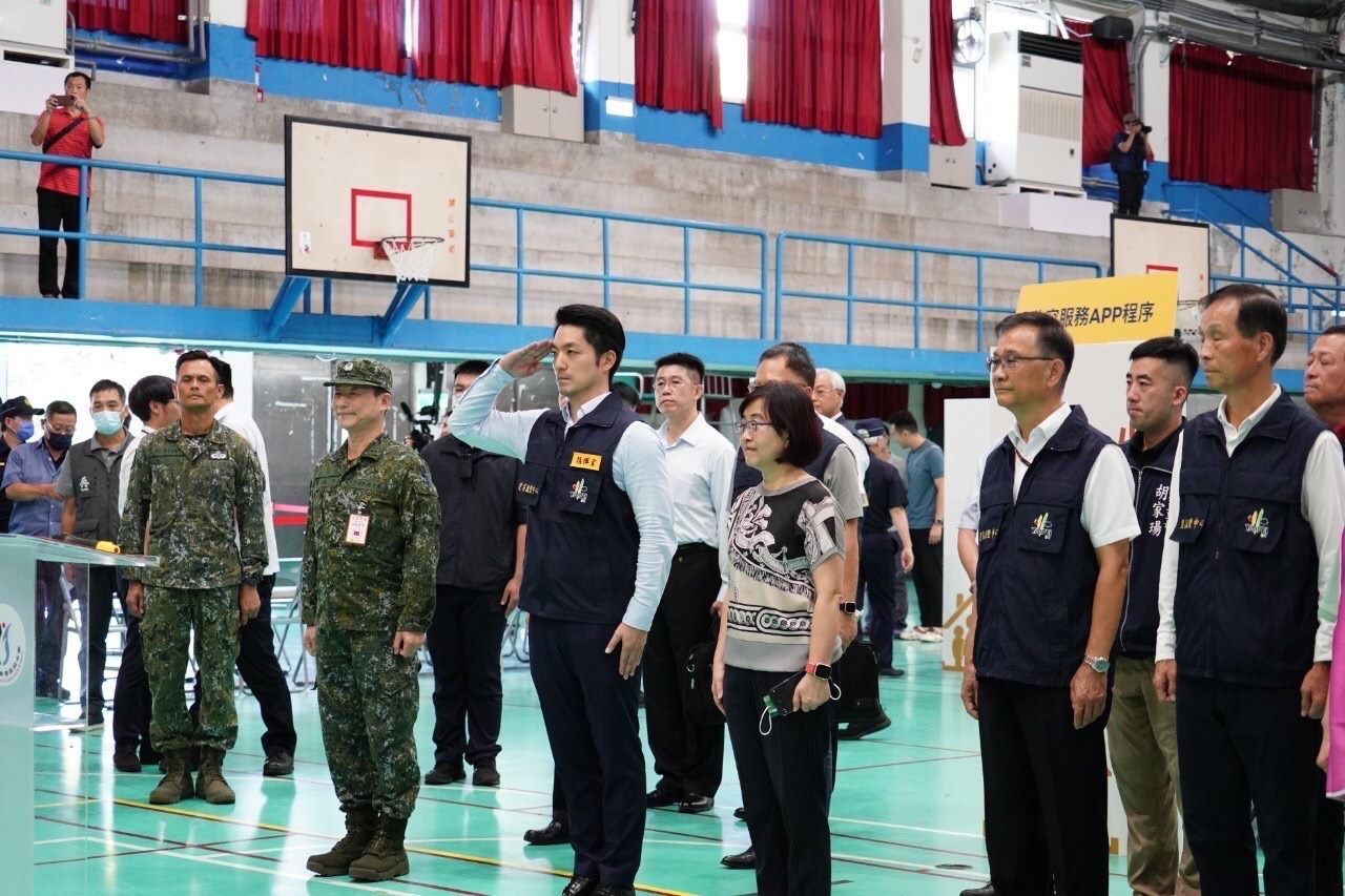 0724_ Mayor Chiang attends the Wanan No. 46 Drill