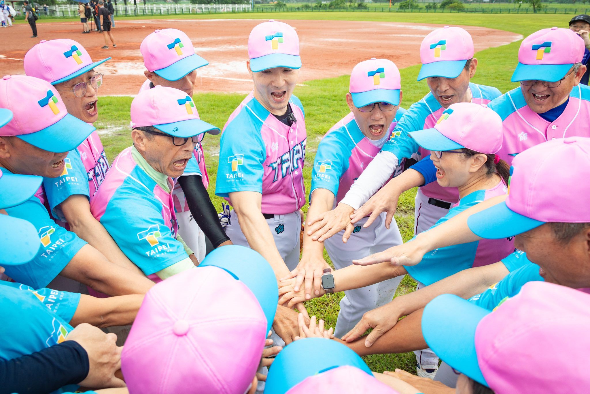 Softball Game at the World Masters Games 2025 Taipei & New Taipei City