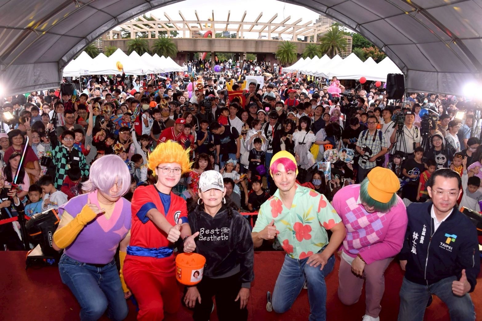 1101-Mayor Chiang attending the “What’s Up, Tianmu” Halloween Carnival