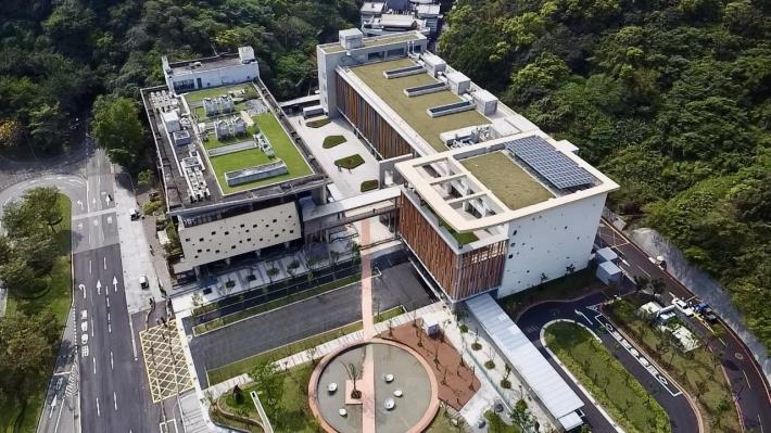 懷愛館空拍全景