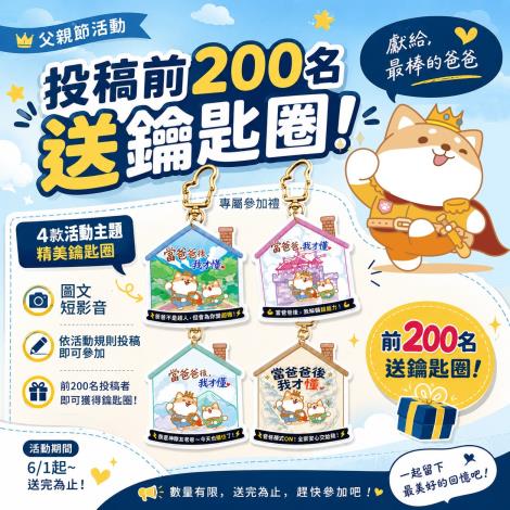 活動前200名參加禮