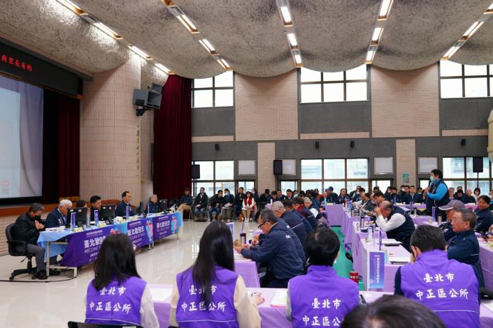 臺北市中正區114年度市長有與里長有約-會議進行中5