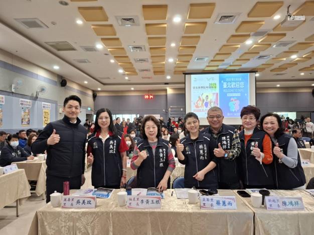 萬華區114年度市長與里長有約-市長與里長合影