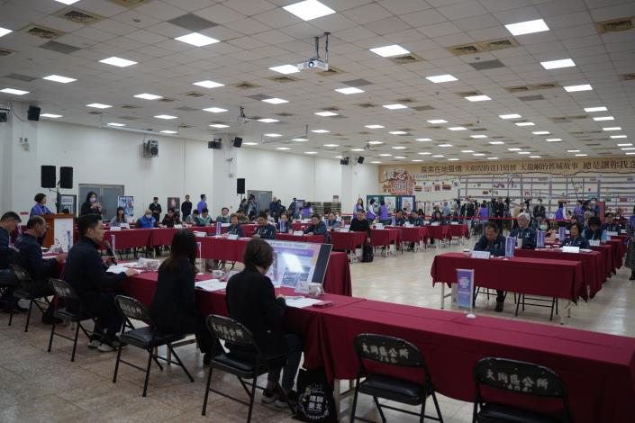 臺北市大同區114年度市長與里長有約正式會議_會議進行中