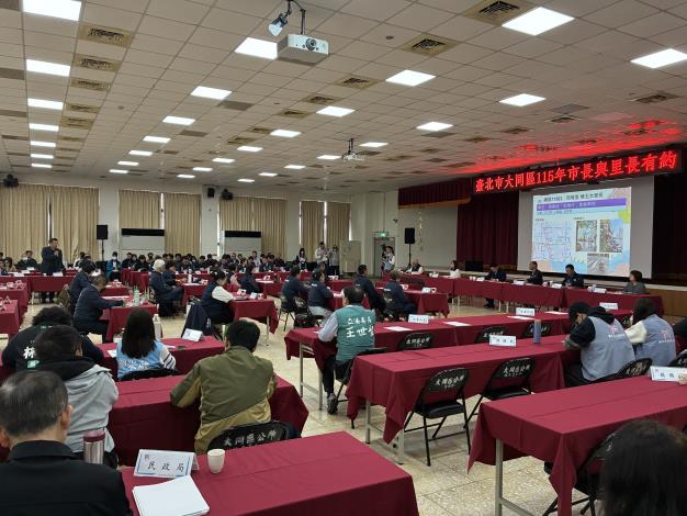 大同區115年度市長與里長有約正式會5