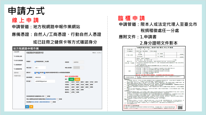【服務說明申請方式】申請方式圖卡