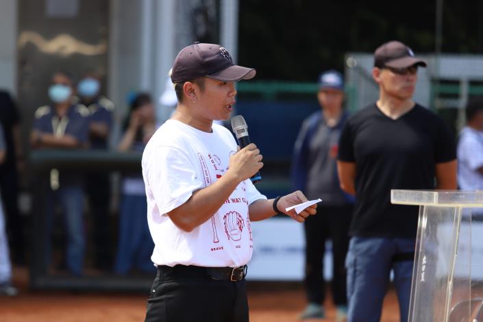 社團法人中華民國身障棒壘球協會　創始人兼主辦人　潘瑋杰　致詞
