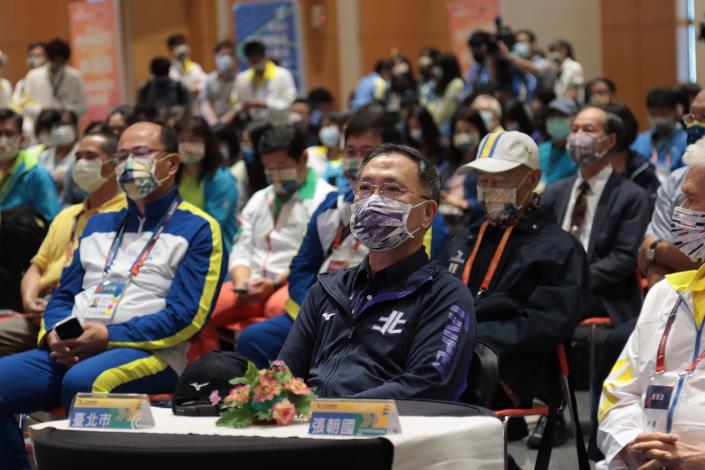 蔡炳坤副市長出席全運會閉幕典禮
